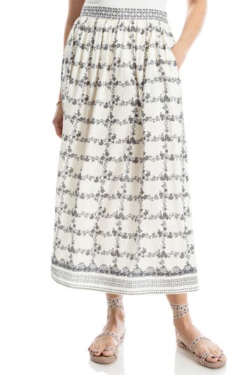 Max Studio A-line Maxi Skirt