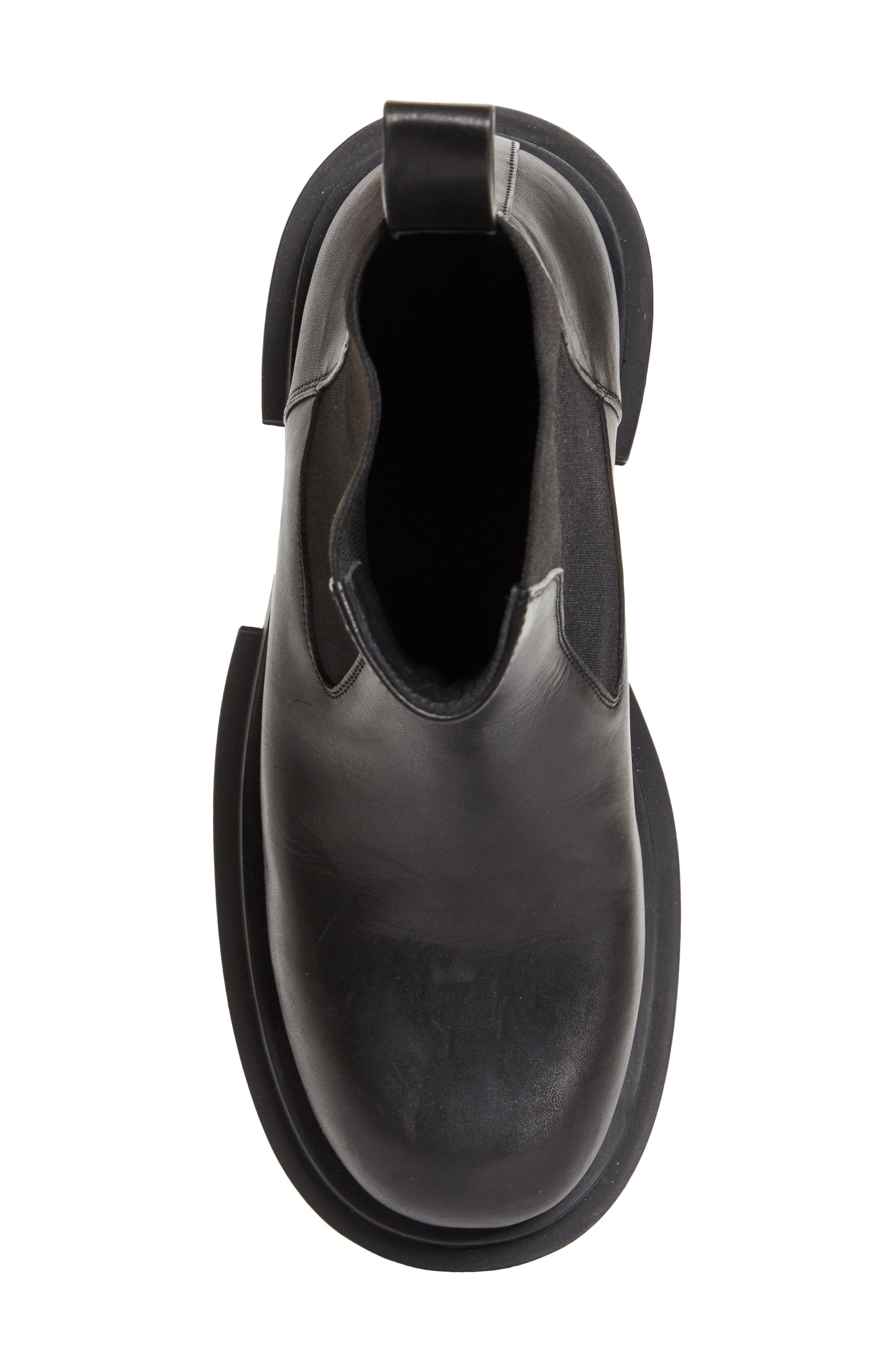 Rick Owens Hollywood Beatle Bogun Chelsea Boot, Alternate, color, Black
