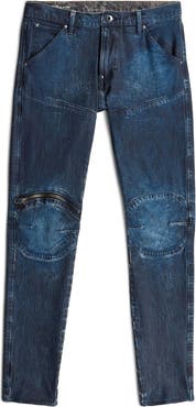 G-STAR 3D Zip Knee Skinny Jeans