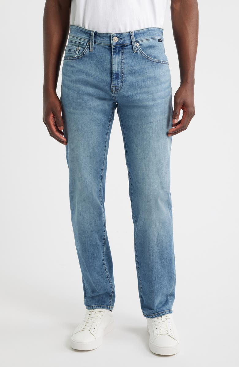 Mavi Jeans Zach Straight Leg Jeans, Main, color, Light Brushed Organic Vintage