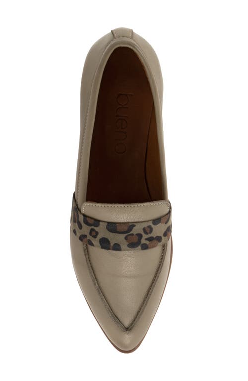 Bueno Bristol Pointed Toe Loafer In Green
