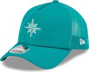 New Era Men's New Era Teal Seattle Mariners 2026 Batting Practice Alternate Apex 9FORTY Adjustable Hat