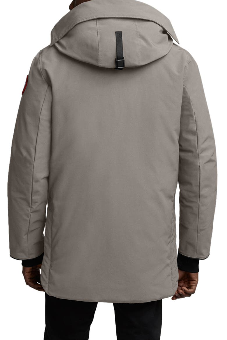 Sanford 625 Fill Power Down Hooded Parka, Alternate, color, LIMESTONE