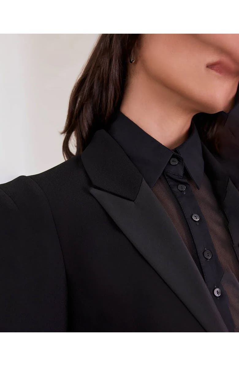 Anne Fontaine Smart Tuxedo Jacket, Alternate, color,