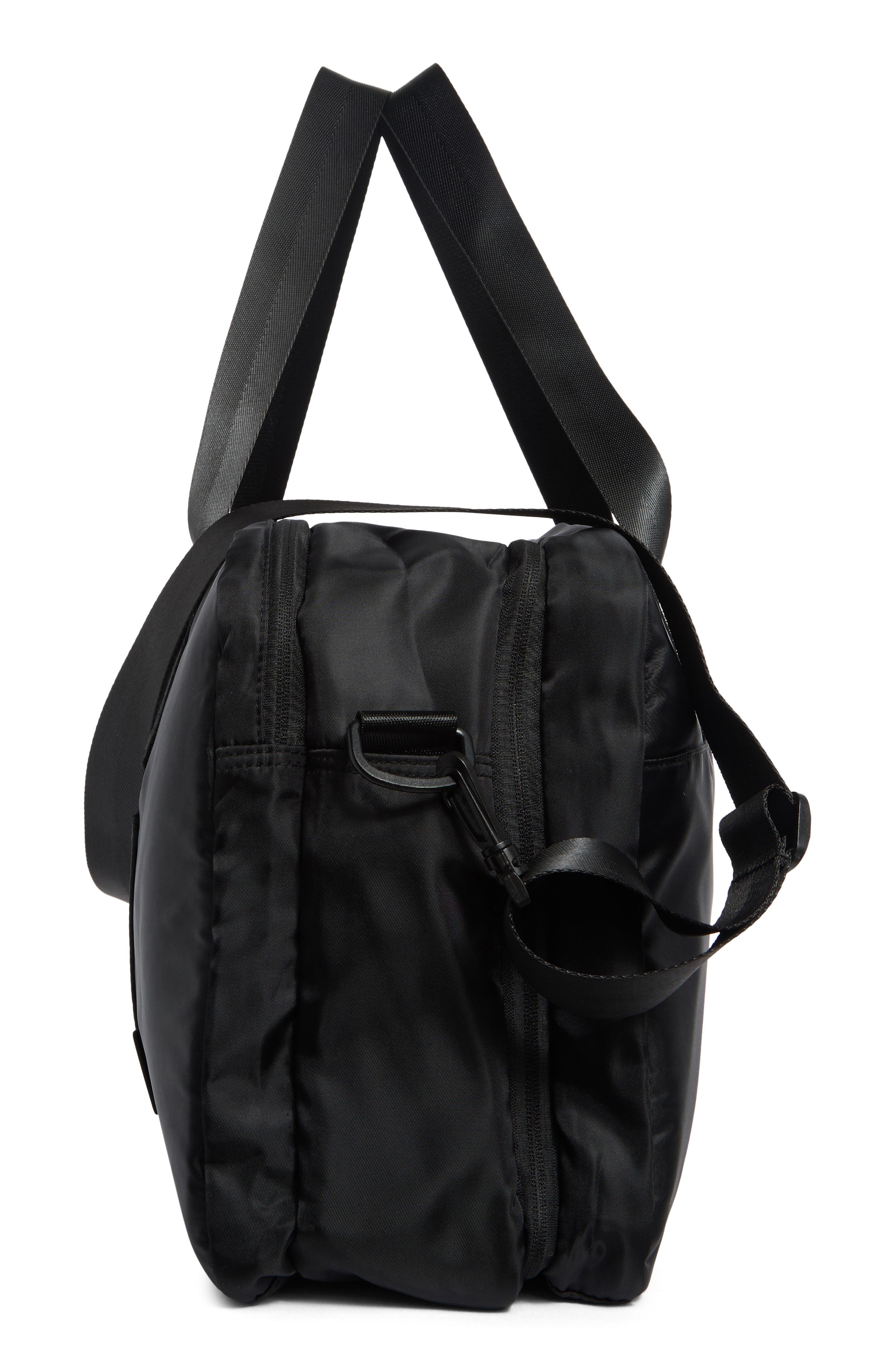 MYTAGALONGS Whistler Two-Sided Expandable Duffle Bag, Alternate, color, Black