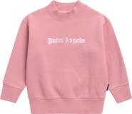 Palm Angels Kids' Blurred Logo Graphic Sweatshirt