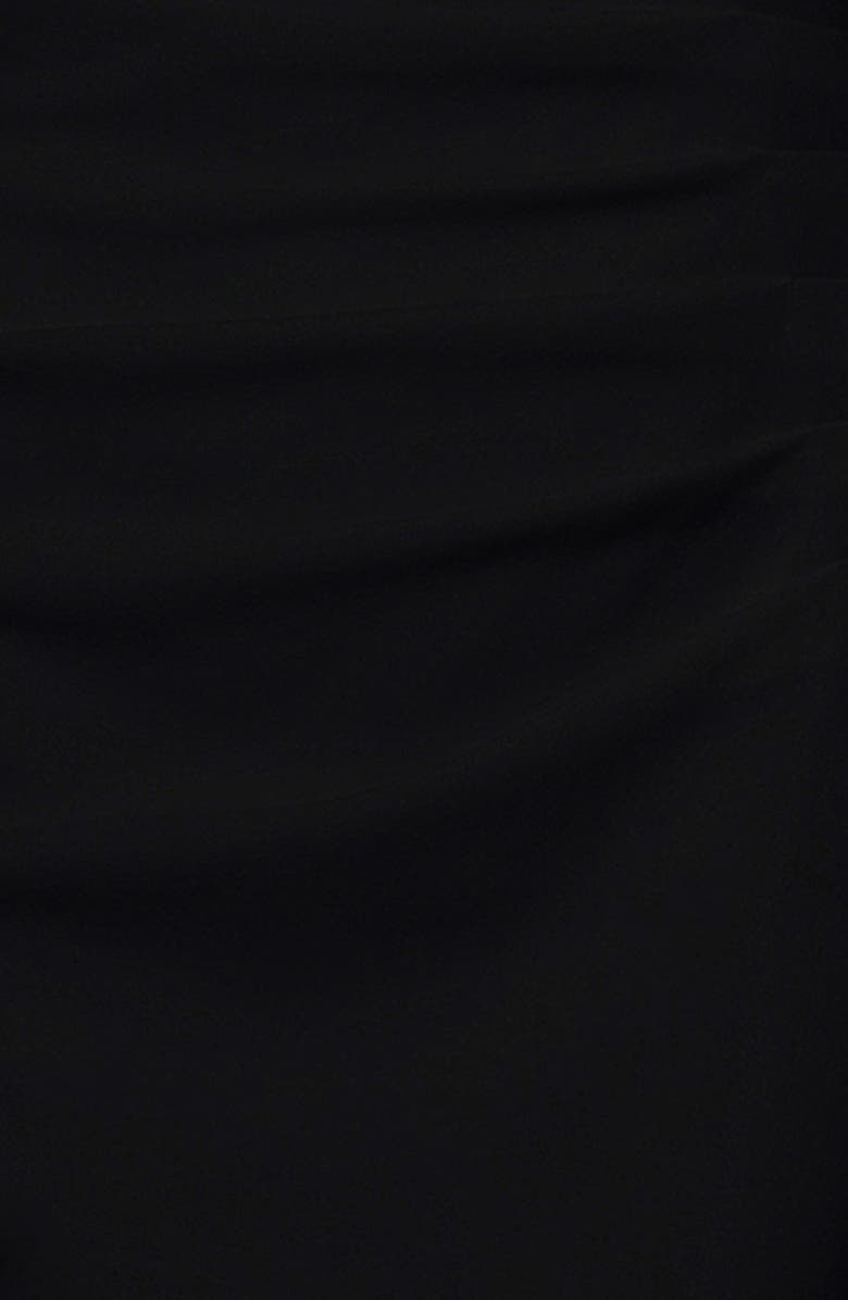 Xscape Evenings Rosette Detail One-Shoulder Cocktail Sheath Dress, Alternate, color,