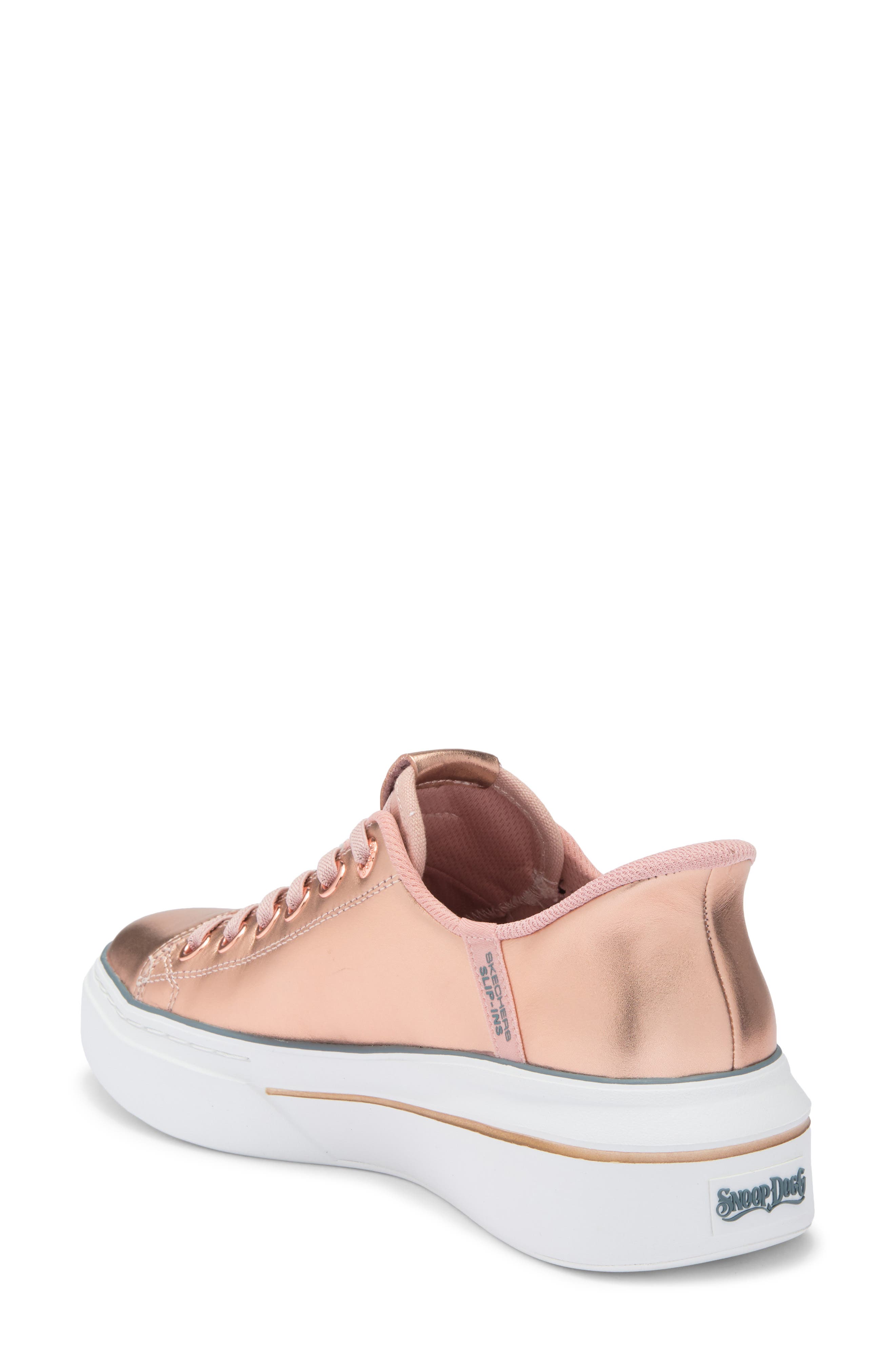 SKECHERS Slip-ins Snoop Dogg: Snoop One Sneaker, Alternate, color, Rose Gold