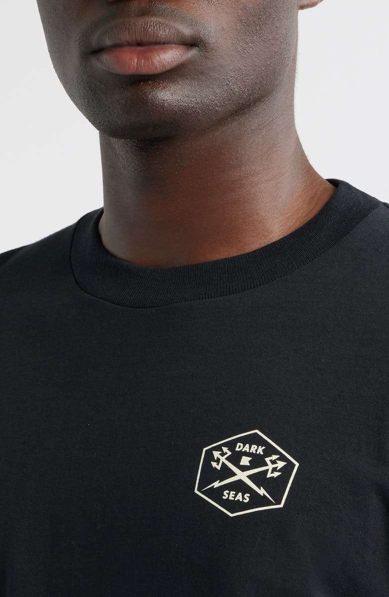 DARK SEAS Sunflower Long Sleeve Graphic T-Shirt, Alternate, color, 