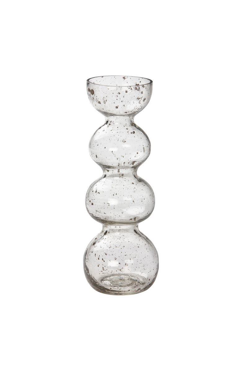 tag Bella Pebble Large Clear Glass Decorative Novelty Vase, Main, color, Clear