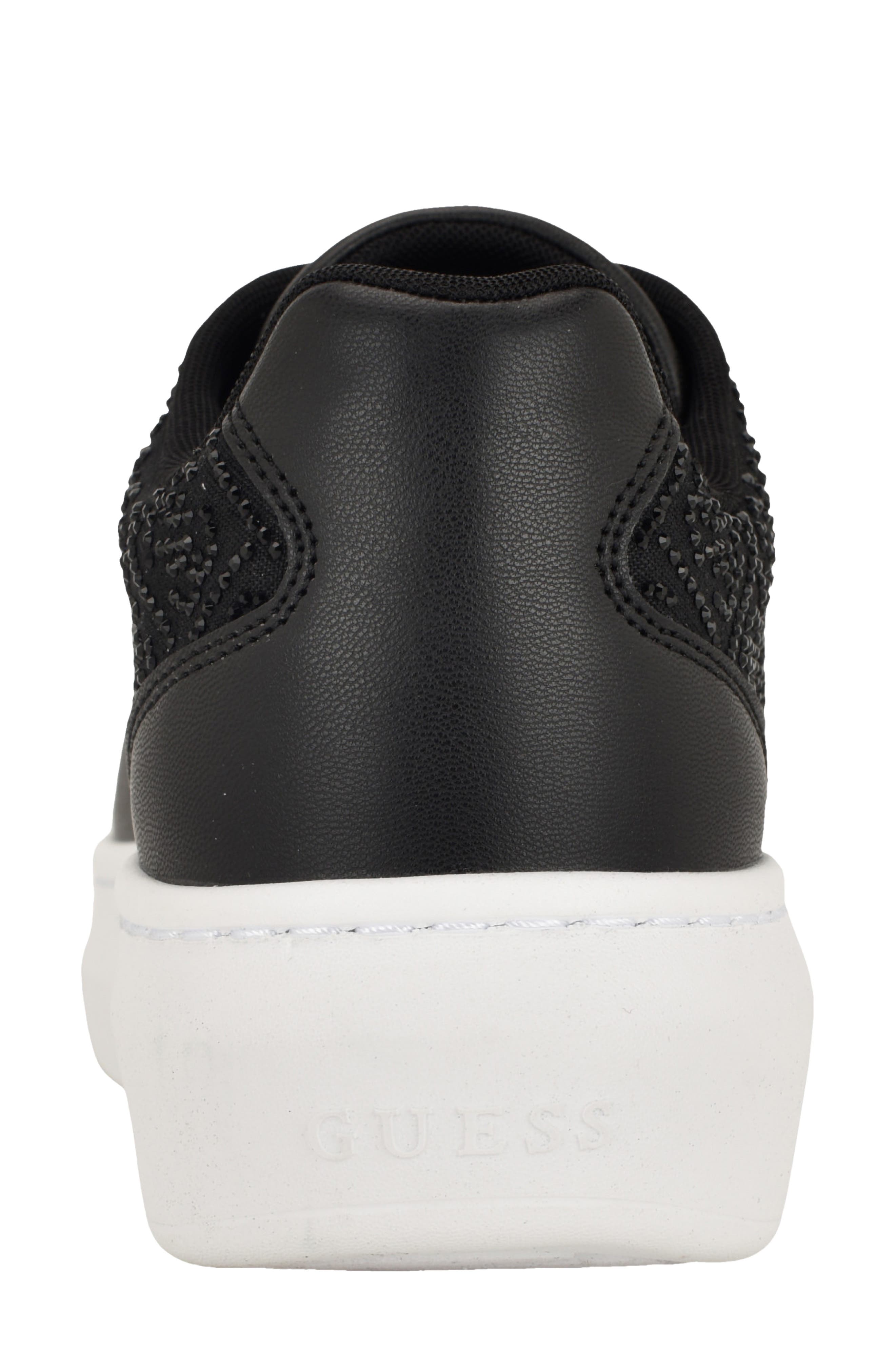 GUESS Fhilip Platform Sneaker, Alternate, color, Black