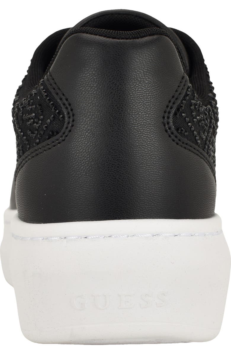 GUESS Fhilip Platform Sneaker, Alternate, color, Black