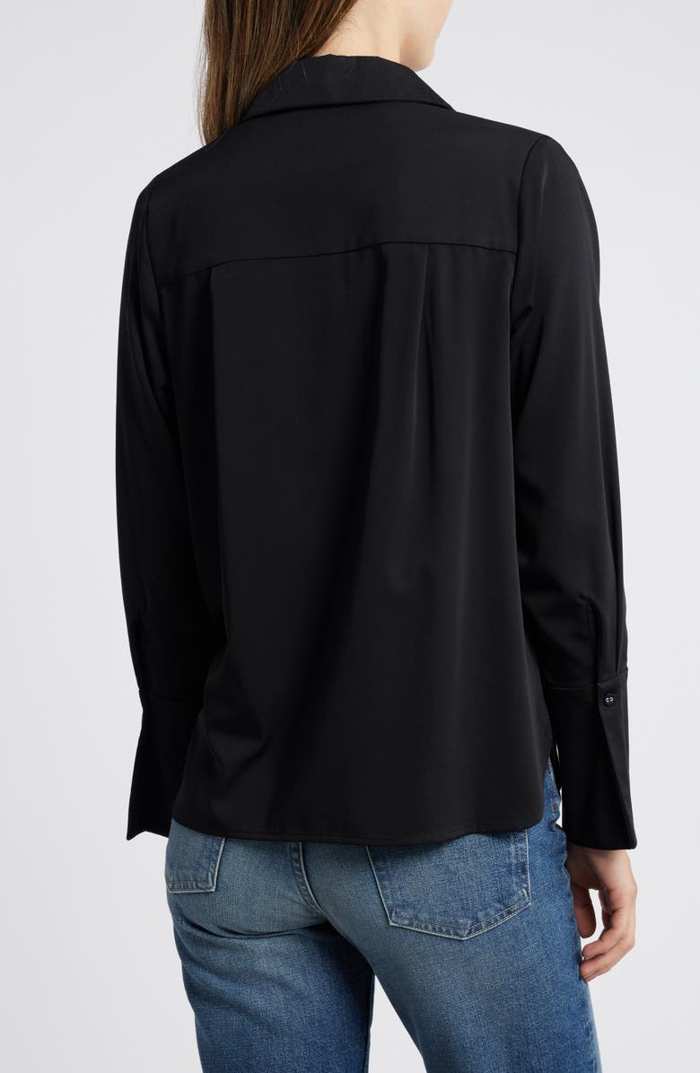 Wit & Wisdom Flare Cuff Button-Up Shirt, Alternate, color,