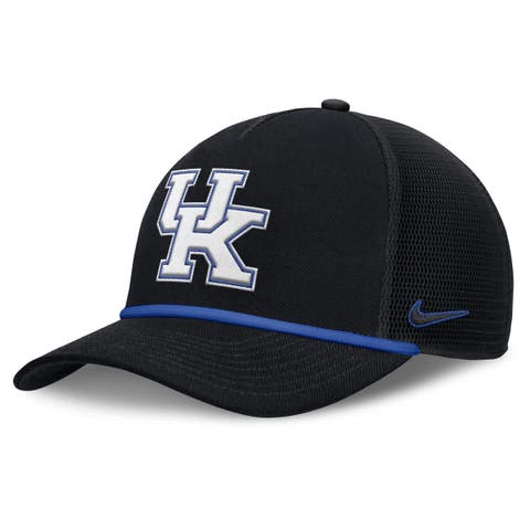 Men's Nike Black Kentucky Wildcats Rise Primetime Trucker Adjustable Hat