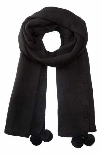 After Party Pompom Baby Alpaca Blend Scarf