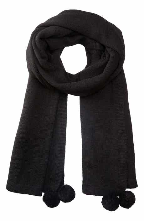 After Party Pompom Baby Alpaca Blend Scarf