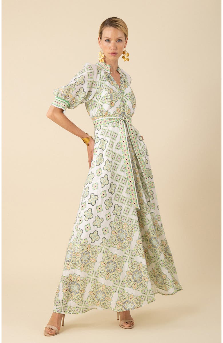 Halebob Naya Linen Maxi Dress, Main, color,