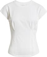 Treasure & Bond Pintuck Cotton T-Shirt