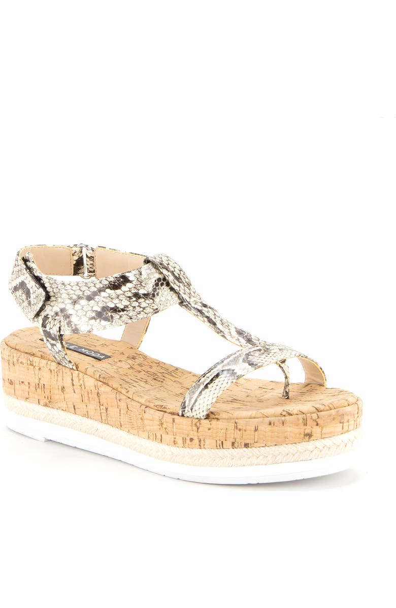 Pelle Moda Pilar Platform Sandal, Main, color,