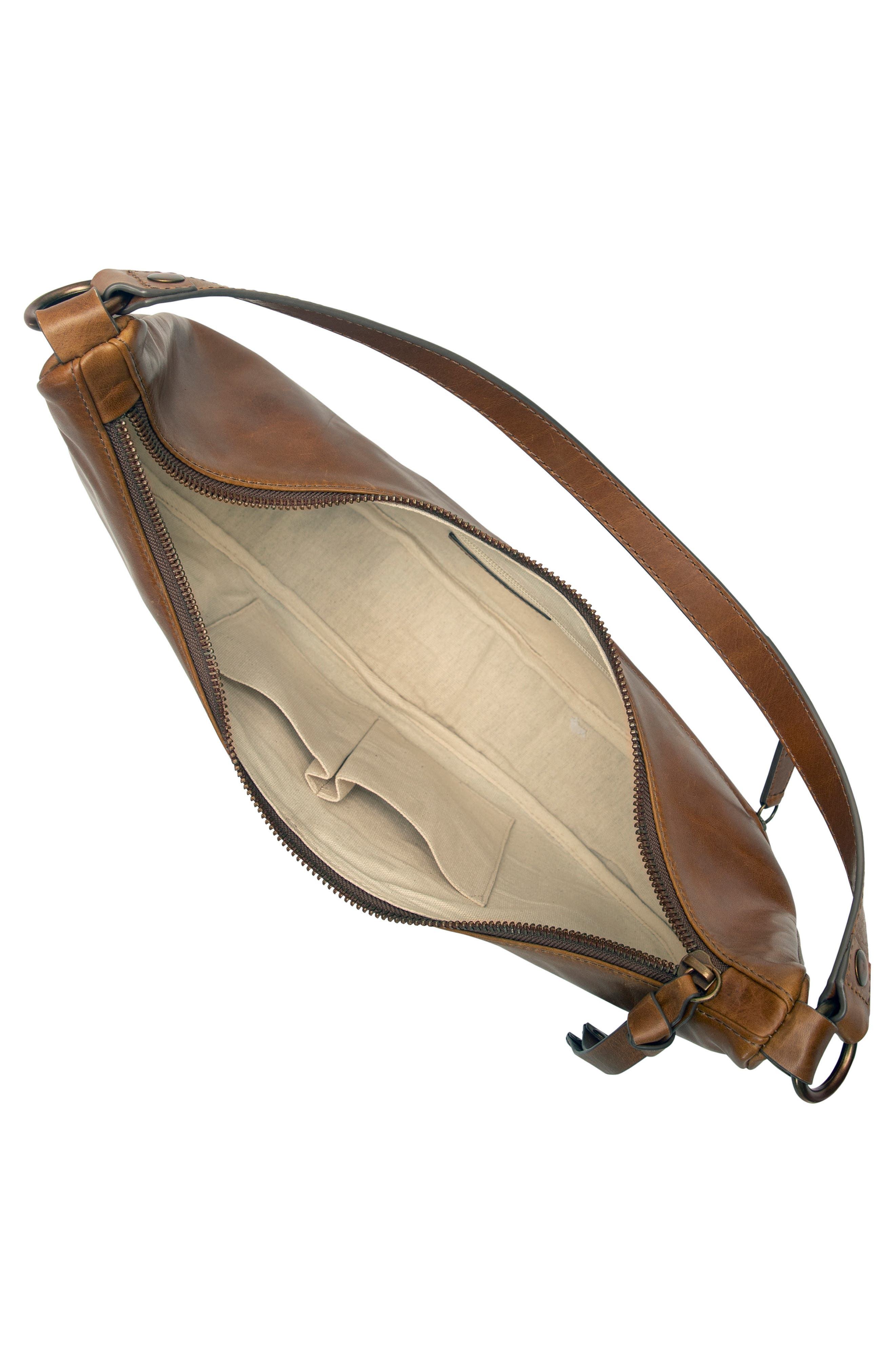Frye Melissa Crescent Hobo Bag, Alternate, color, 