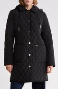 Michael Kors Quilted A-Line Coat