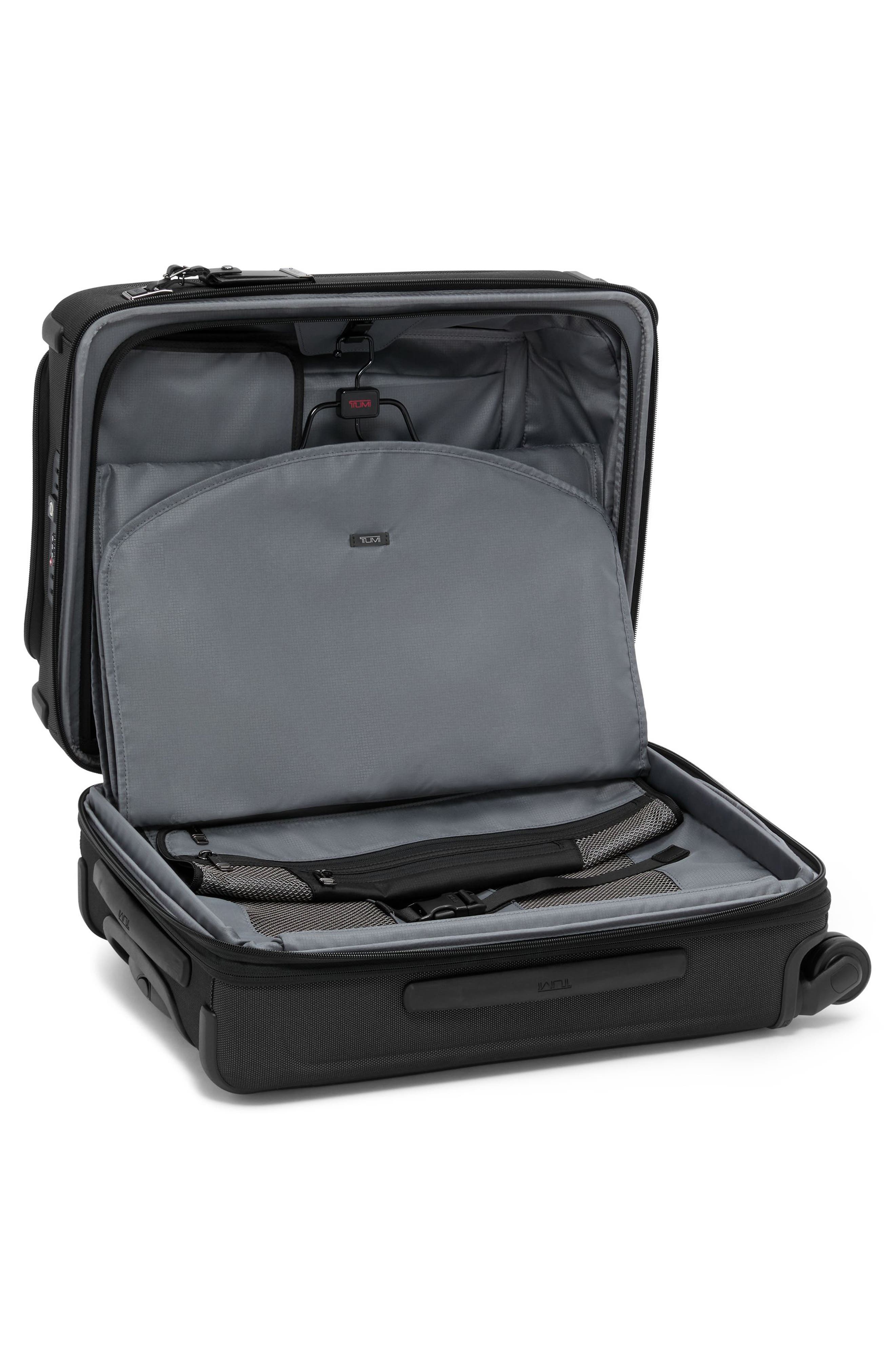 TUMI Alpha 22-Inch Continental Dual Access 4-Wheeled Carry-On, Alternate, color, Reflective Tumi Jacquard