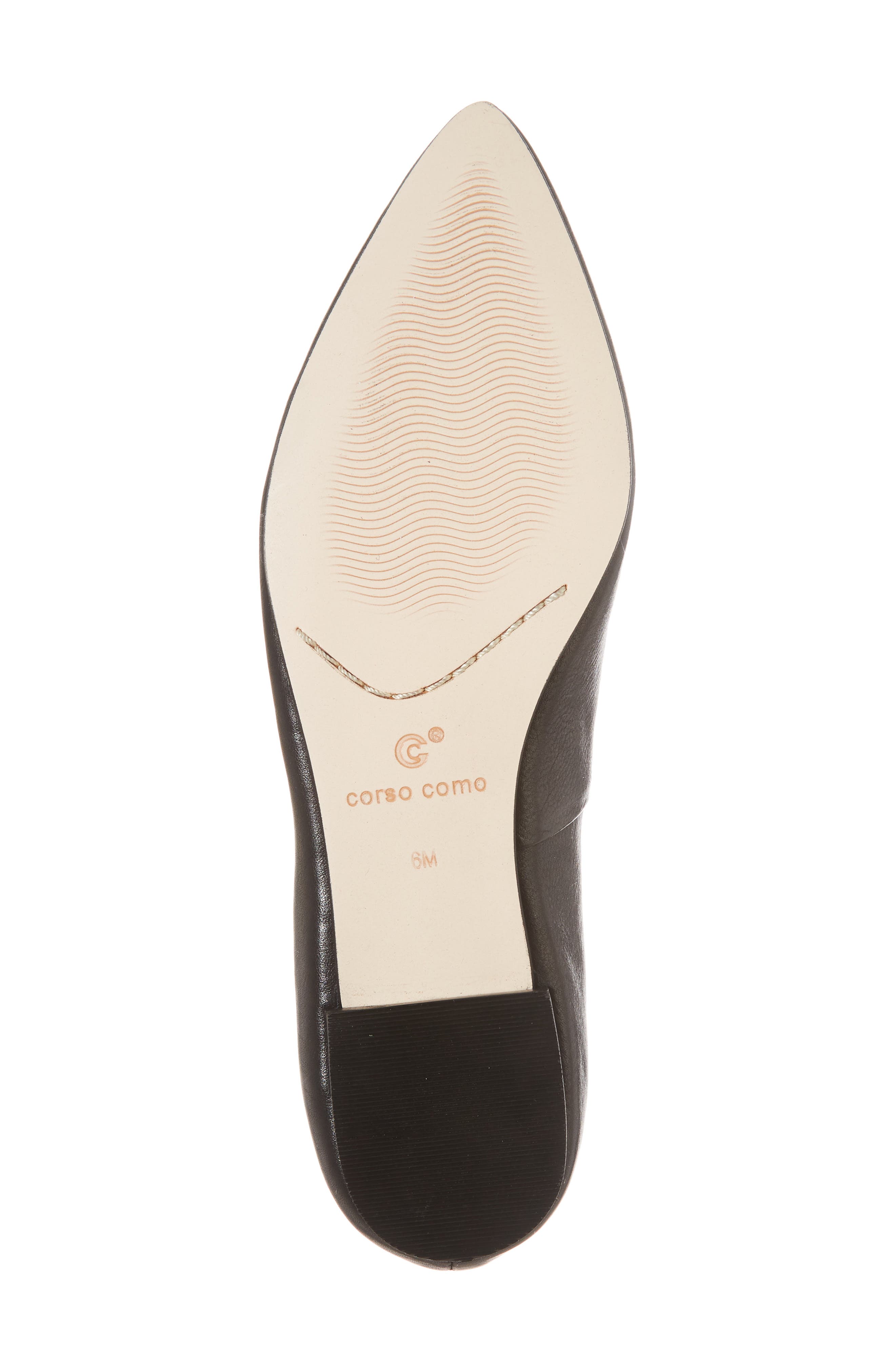 Jullia Flat, Alternate, color, BLACK LEATHER