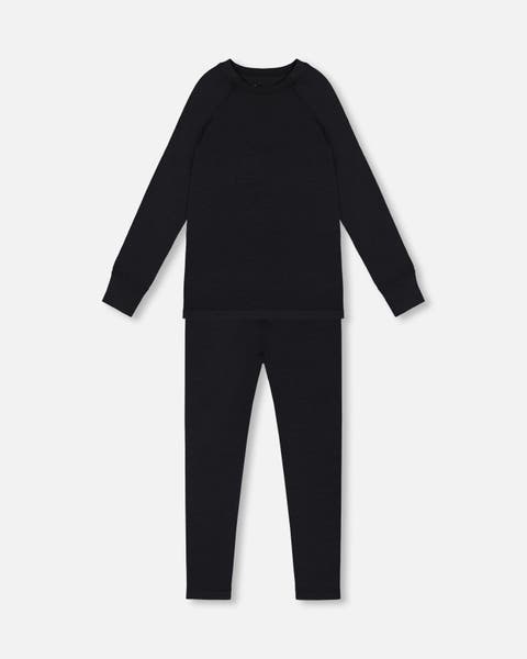 Two Piece Moisture Wicking Brushed Top & Pants Thermal Underwear