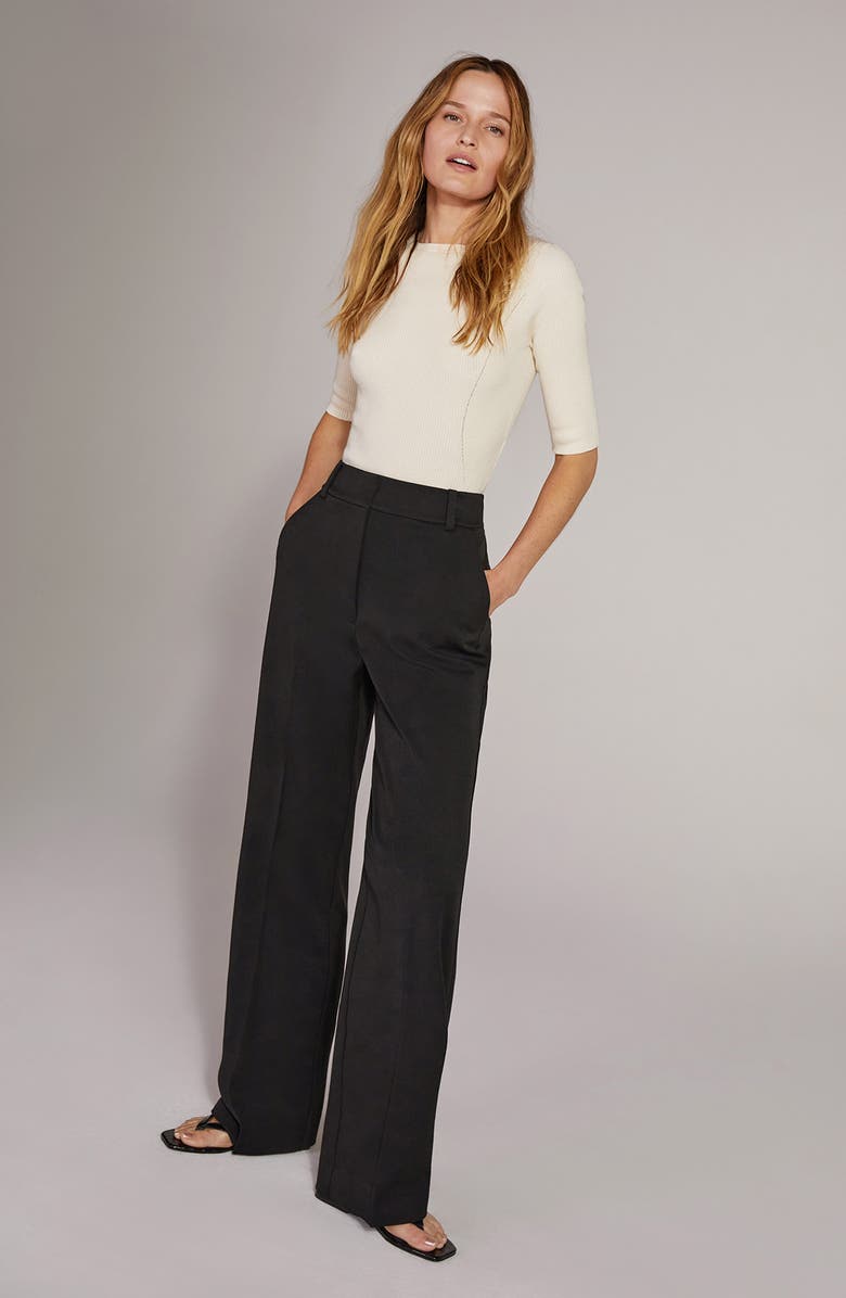 Favorite Daughter The Fiona High Waist Wide Leg Pants, Alternate, color,