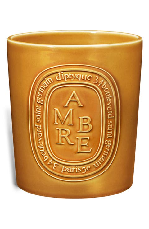 Ambre (Amber) Extralarge Scented Candle