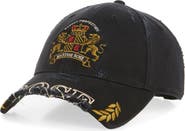 Martine Rose Distressed Cut Peak Baseball Cap