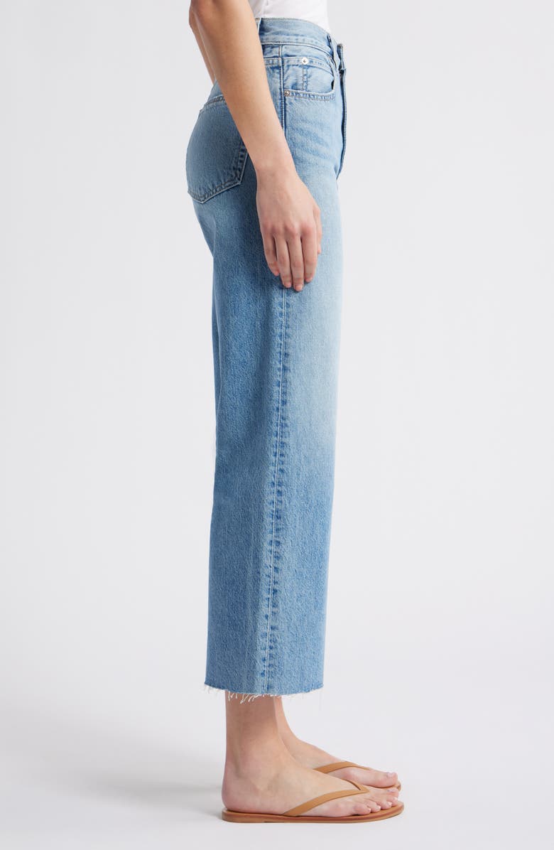 SLVRLAKE Grace High Waist Wide Leg Nonstretch Jeans, Alternate, color, Hit The Road