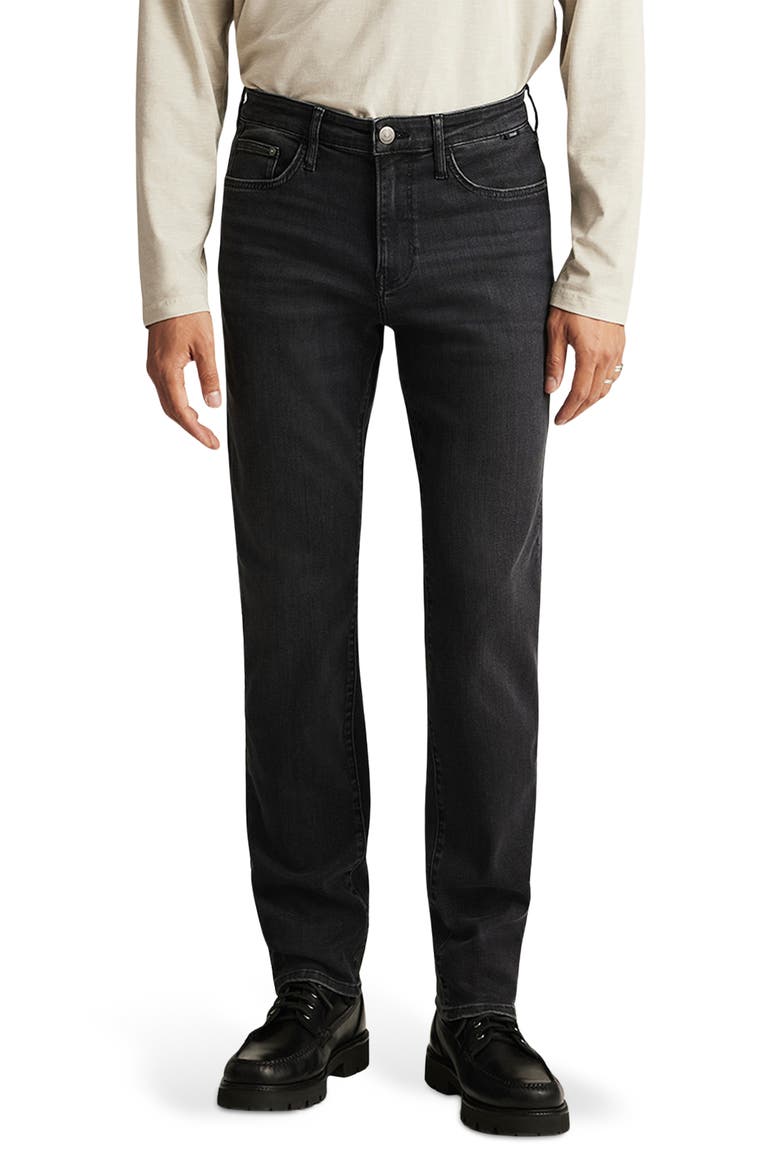 Steve Athletic Fit Jeans, Main, color, DARK SMOKE SUPERMOVE