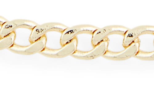Nordstrom Rack Curb Link Chain Necklace In Gold