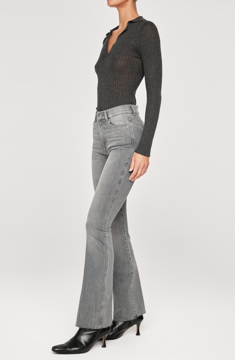 DL1961 Bridget Bootcut High Rise Instasculpt Jeans, Alternate, color, Pebble