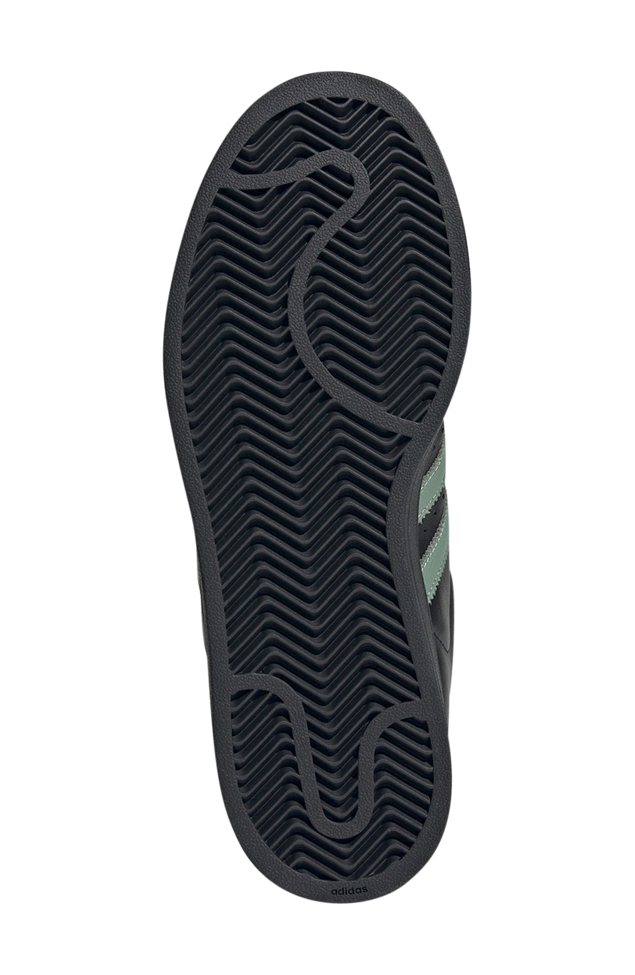 adidas Superstar II Sneaker, Alternate, color, Black/ Silver Green/ Silgrn