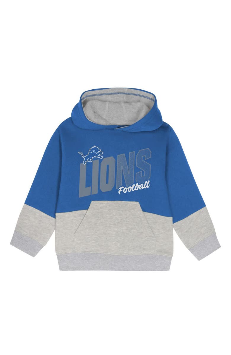 Outerstuff Toddler Outerstuff Blue Detroit Lions Lineman Fleece Hoodie & Pants Set, Alternate, color, Blue