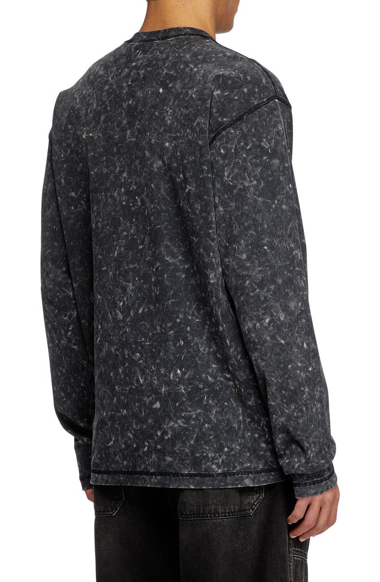 DIESEL<sup>®</sup> T-Auser Long Sleeve T-Shirt, Alternate, color, Black