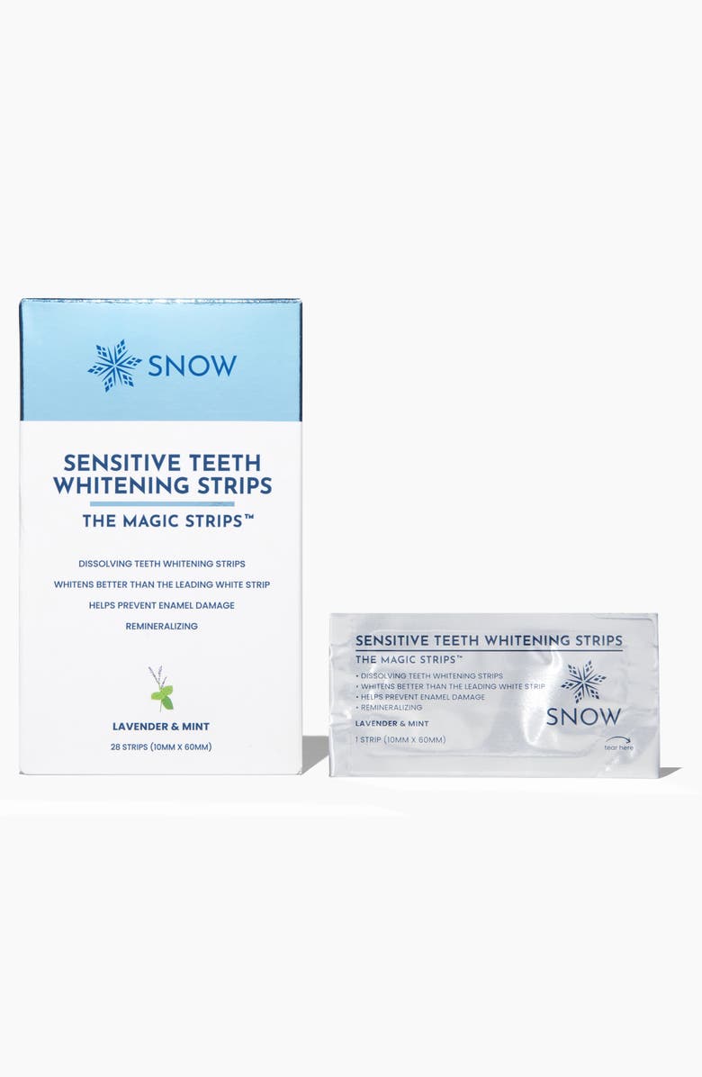 SNOW Diamond Dissolving Teeth Whitening Strips, Main, color, 