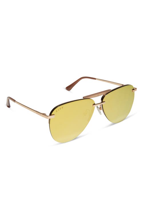 Diff Sloane 54mm Square Sunglasses In Brown
