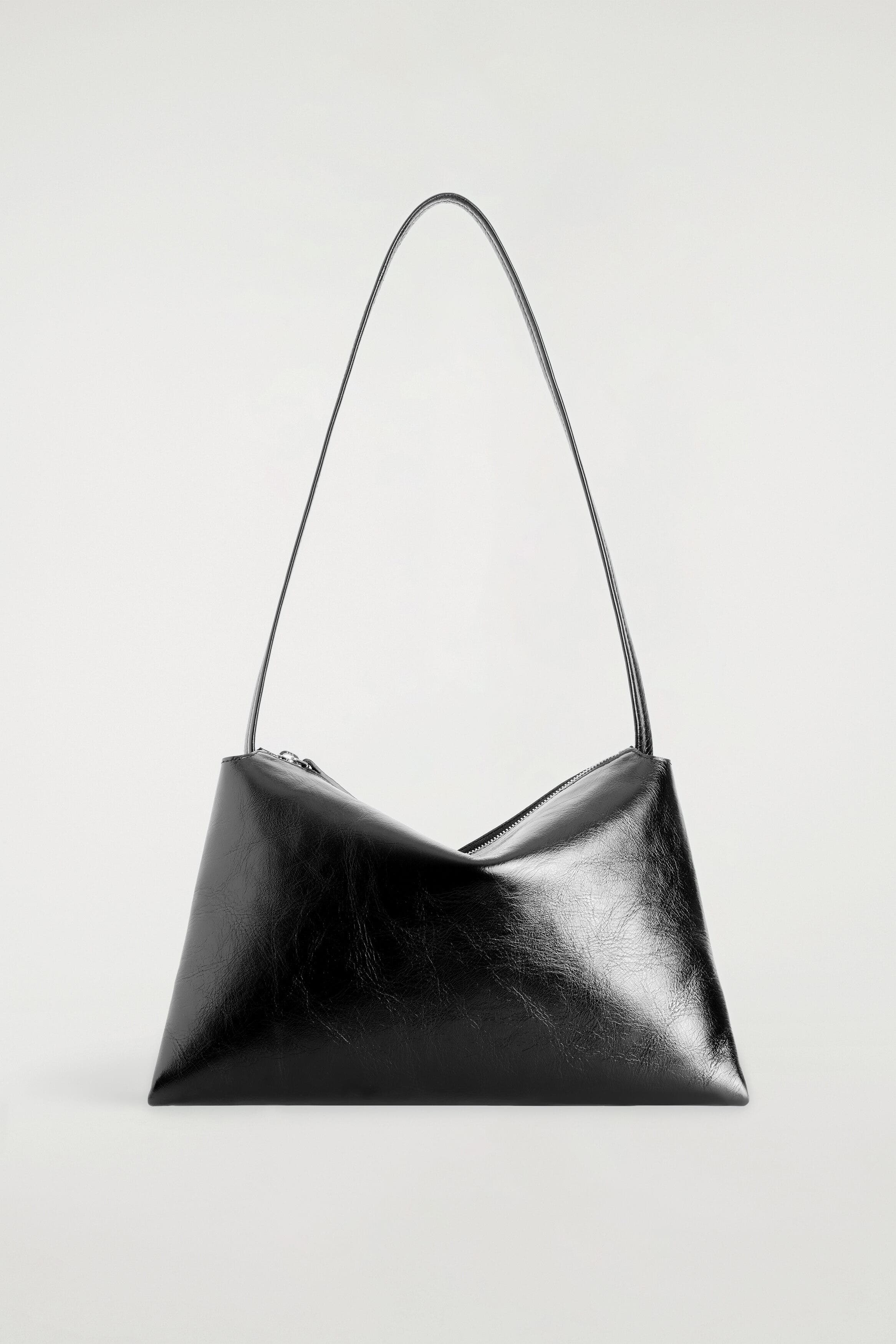 Pavilion Shoulder Bag - Leather, Main, color, BLACK