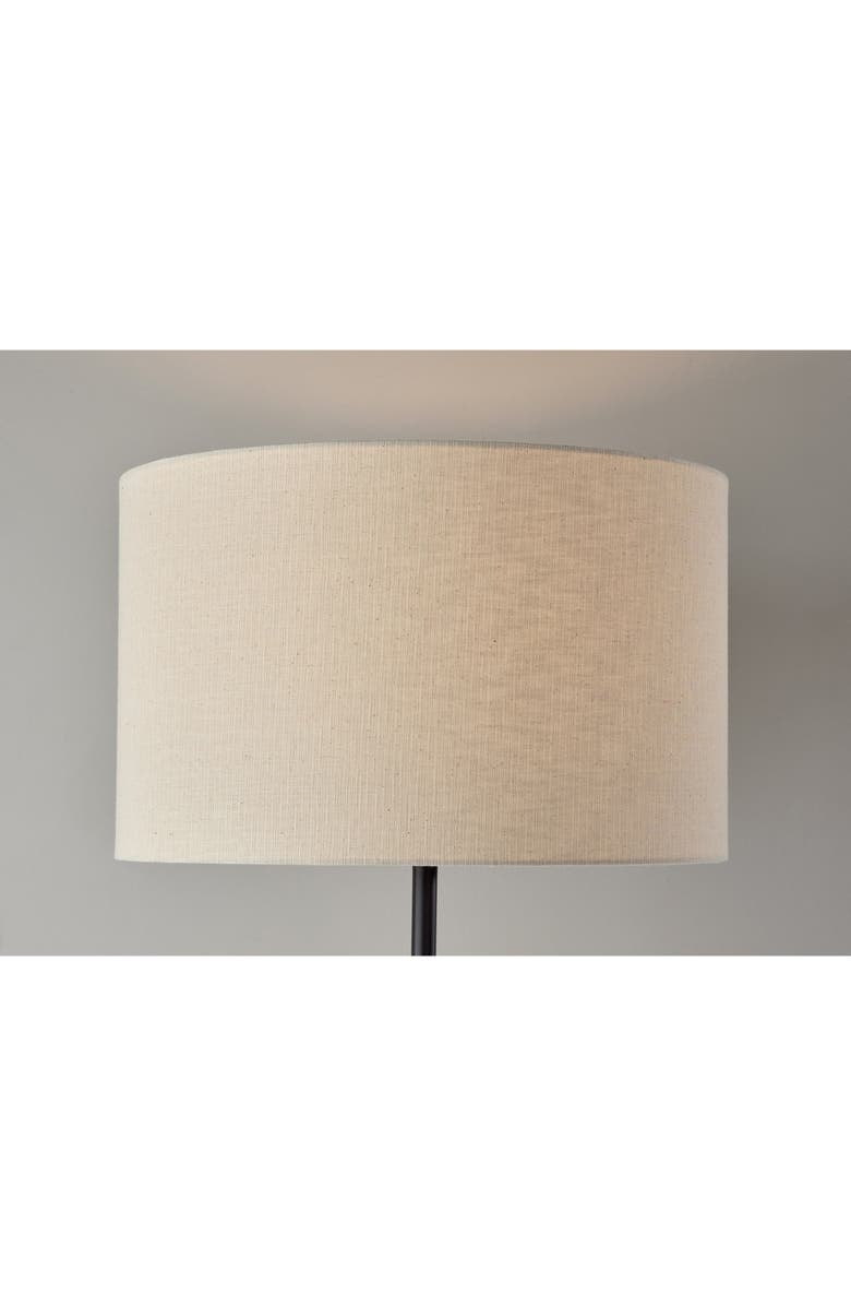 ADESSO LIGHTING Judith Floor Lamp, Alternate, color, Natural Wood With Black Finish