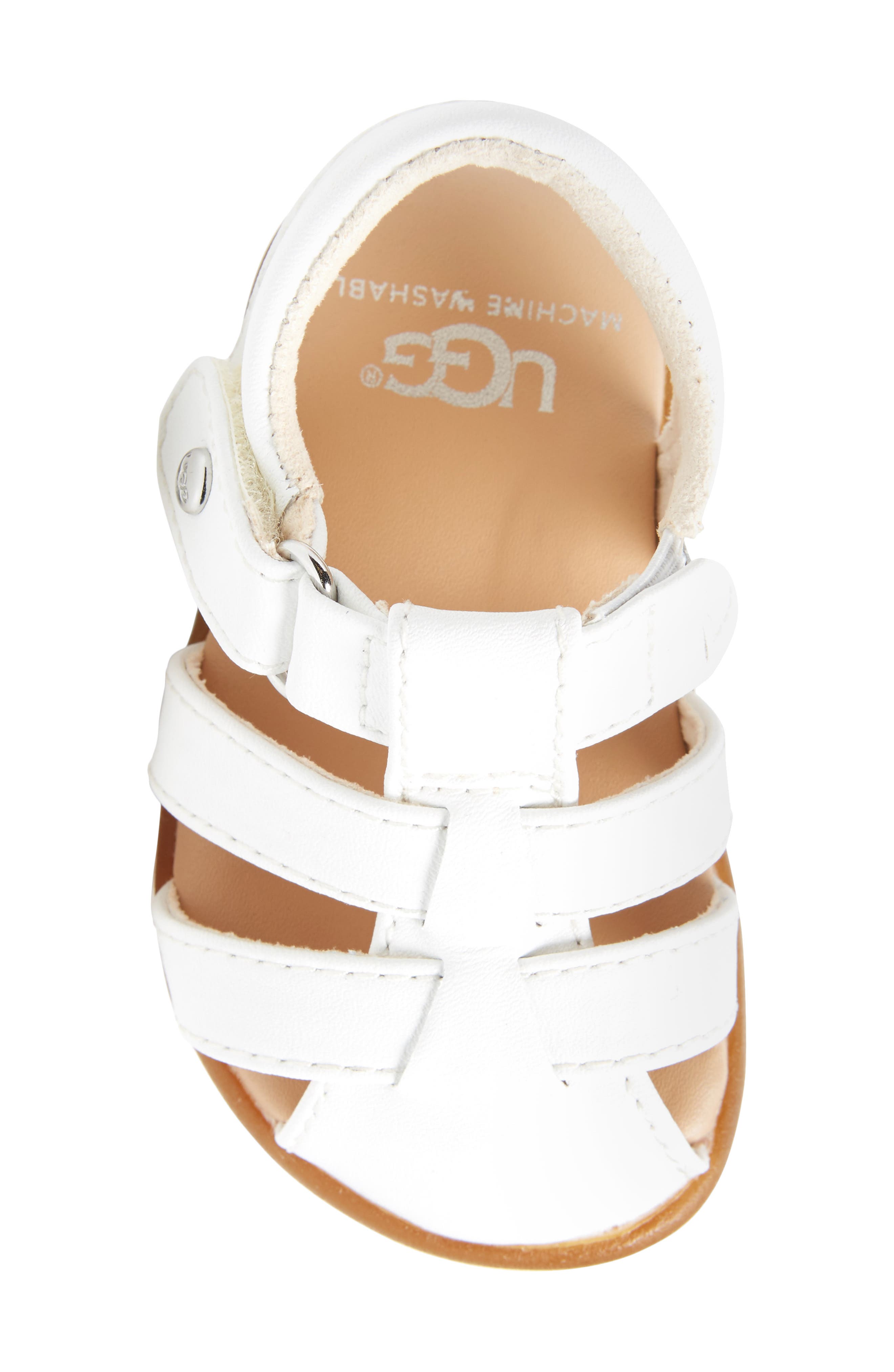 UGG<sup>®</sup> Kolding Fisherman Sandal, Alternate, color, White