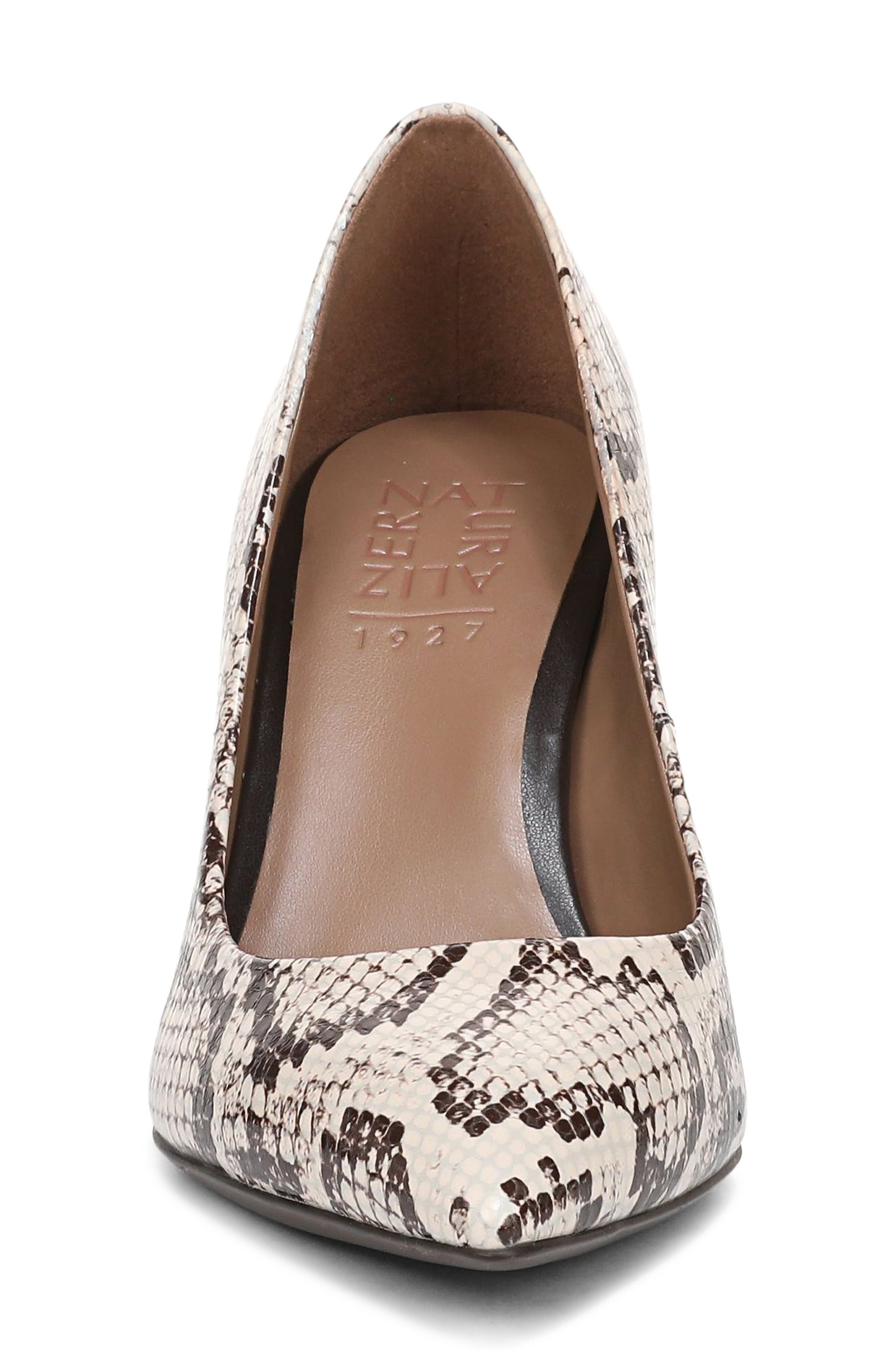 Anna Pointed Toe Pump, Alternate, color, BEIGE MULTI