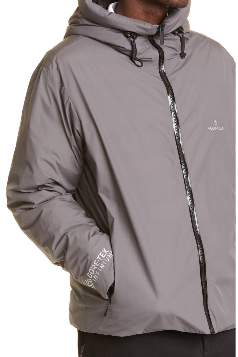 Timor Water Resistant Gore-Tex® Infinium™ Down Jacket, Alternate, color, GREY