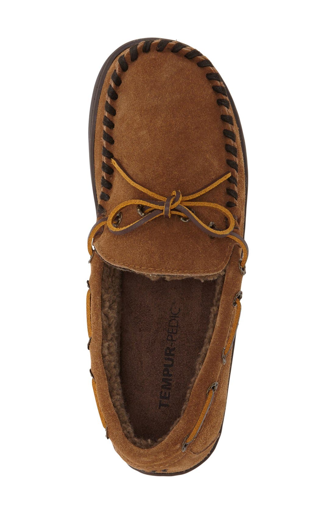 Therman Slipper, Alternate, color, CHESTNUT