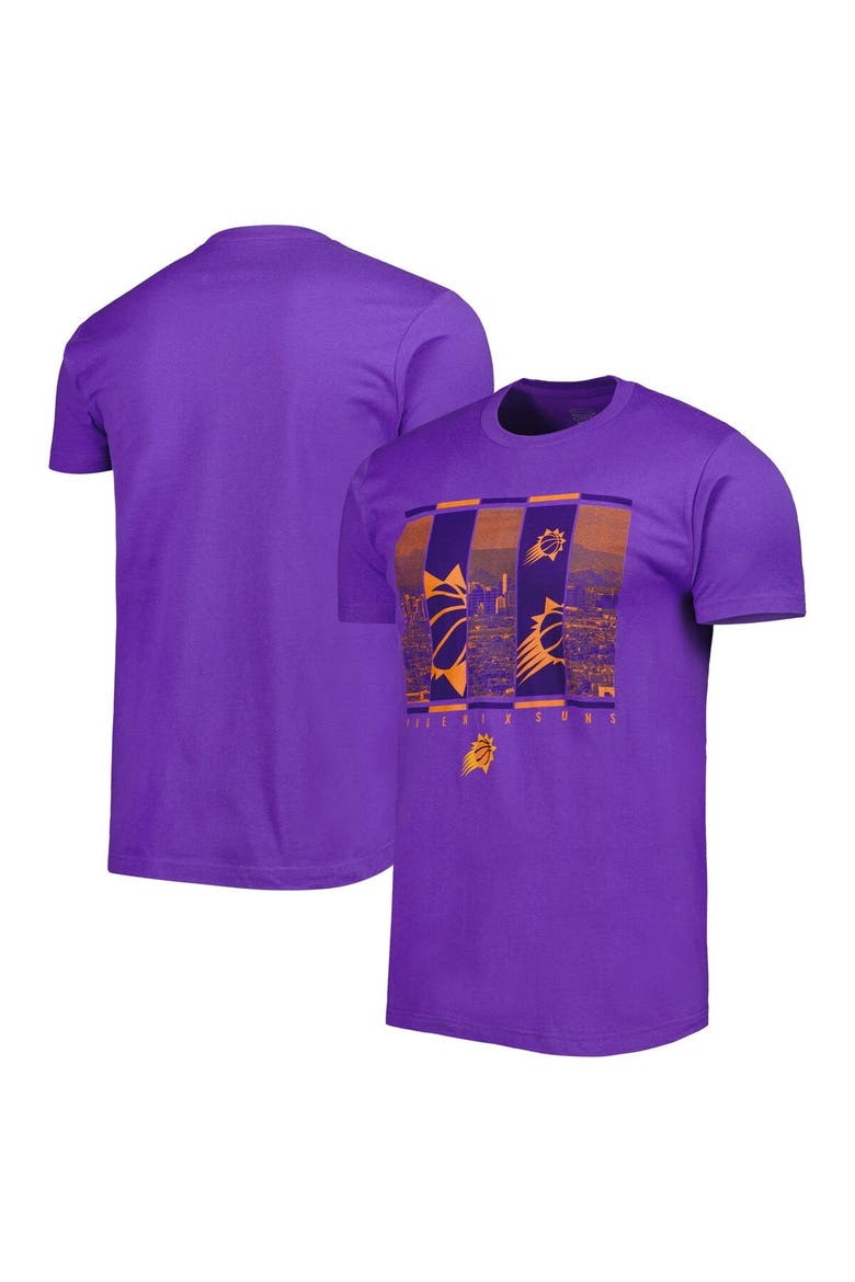 Men's Stadium Essentials Purple Phoenix Suns City Skyline T-Shirt, Main, color, Purple