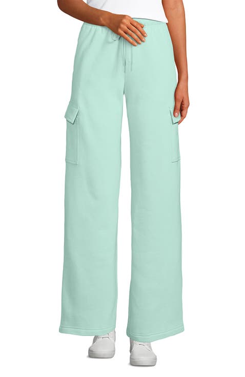 Serious Sweats High Rise Wide Leg Cargo Pants