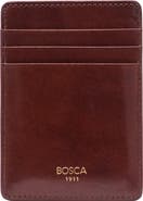 Bosca Old Leather Front Pocket Wallet