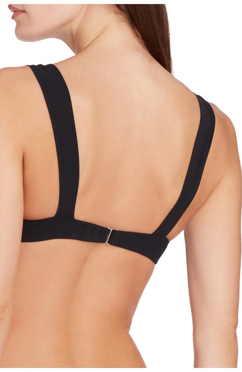 VALIMARE Athens Underwire Bikini Top, Alternate, color, Black